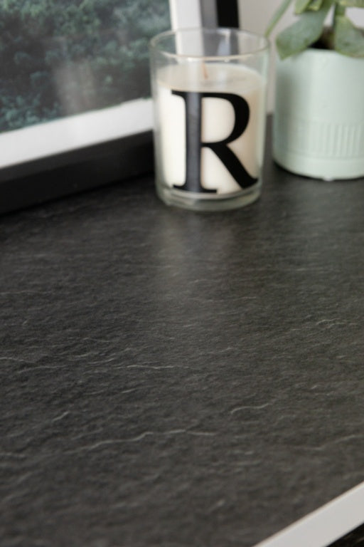 d-c-fixÂ® Steine Black Slate Matt Self Adhesive Film