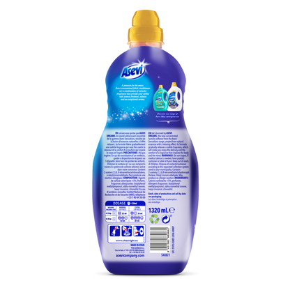 Asevi Sensations Fabric Softener 1320ml