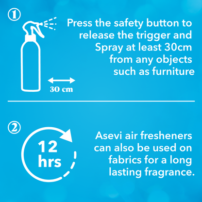 Asevi Air Freshener Spray 400ml