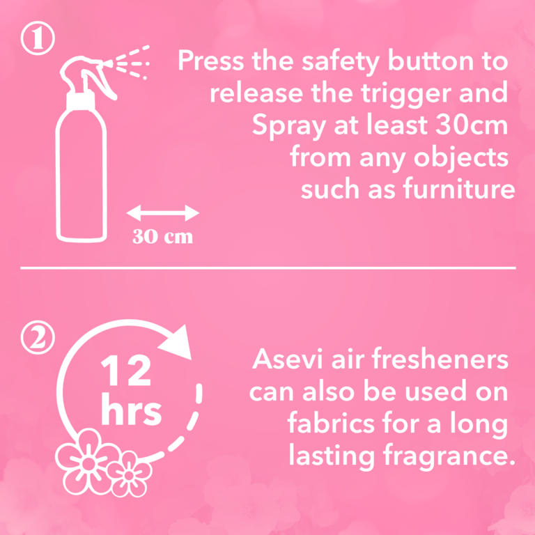 Asevi Air Freshener Spray 400ml