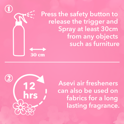 Asevi Air Freshener Spray 400ml