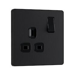 BG 13a 1 Gang Plastic Switched Socket