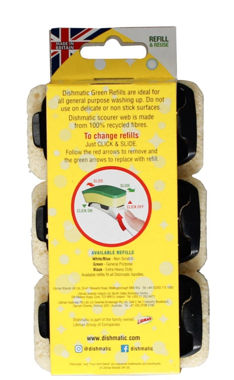Dishmatic Sponge Refills
