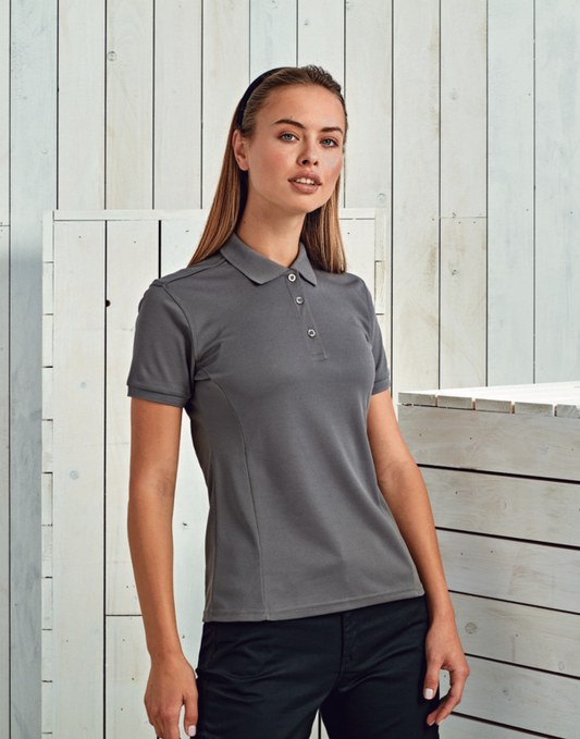 Premier Orange Female Polo Large