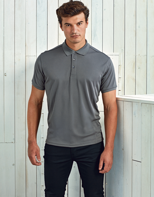 Premier Orange Male Polo Medium