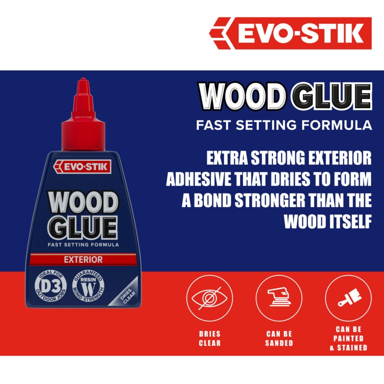 Evo-Stik Resin W Weatherproof Wood Adhesive (Exterior)