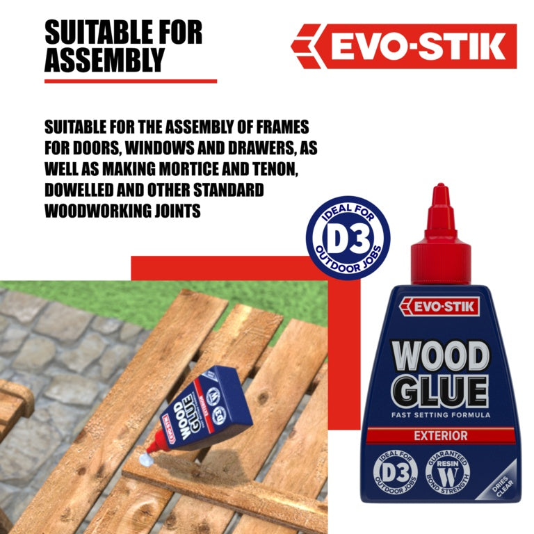 Evo-Stik Resin W Weatherproof Wood Adhesive (Exterior)