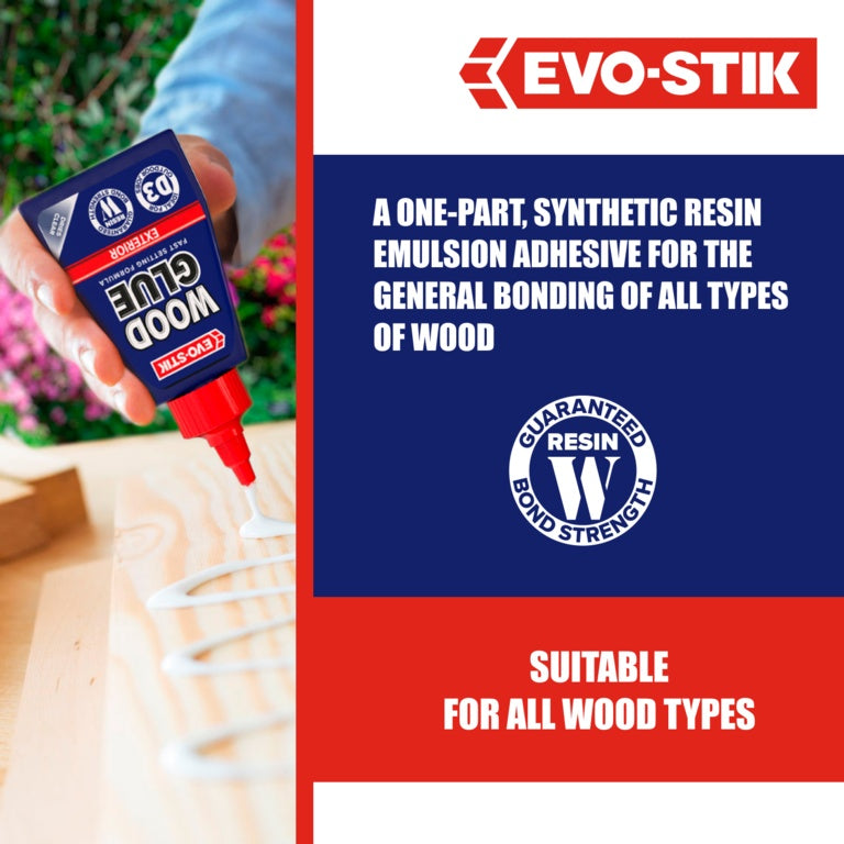 Evo-Stik Resin W Weatherproof Wood Adhesive (Exterior)