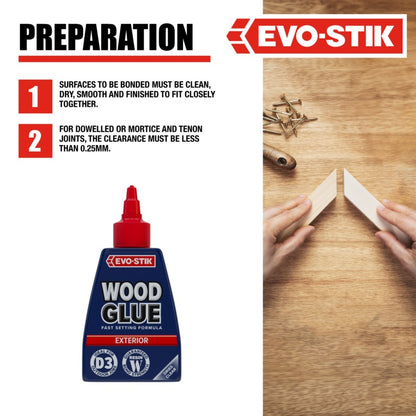 Evo-Stik Resin W Weatherproof Wood Adhesive (Exterior)