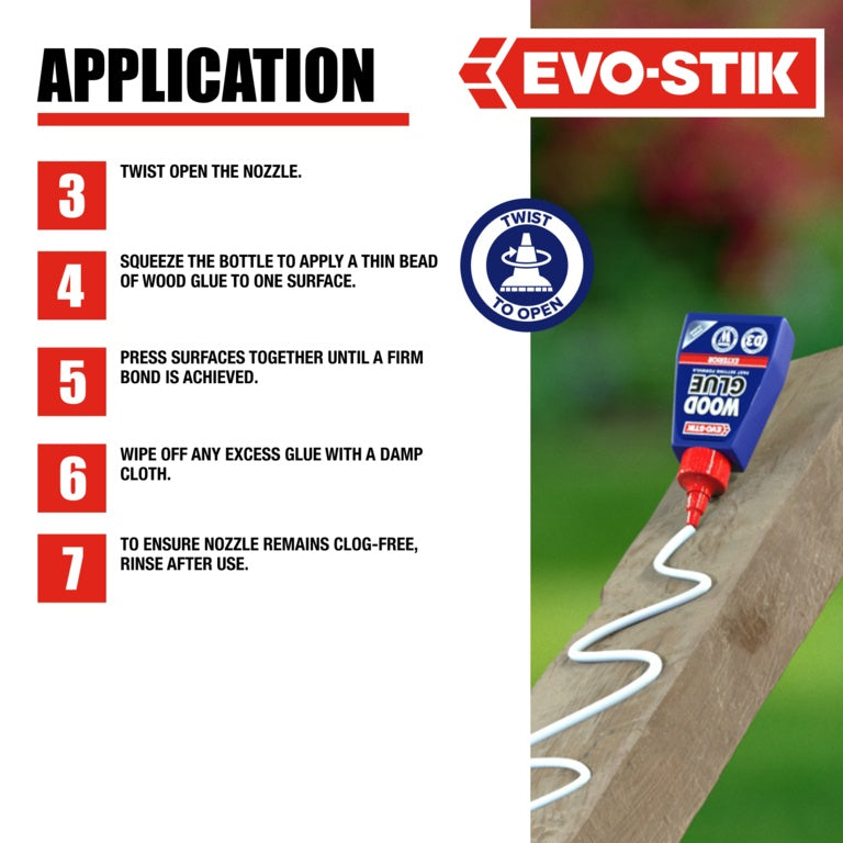 Evo-Stik Resin W Weatherproof Wood Adhesive (Exterior)