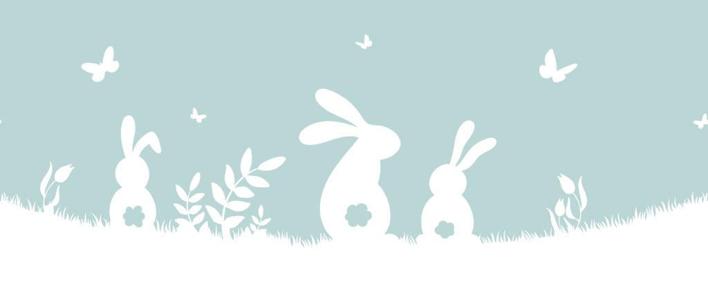 d-c-fixÂ® Static Cling Window Border - Rabbits