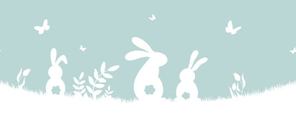 d-c-fixÂ® Static Cling Window Border - Rabbits