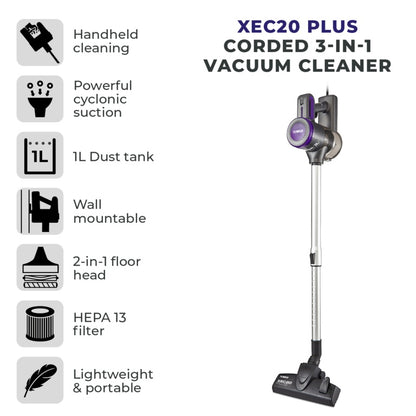 Tower XEC20 Plus 3 in 1 Corded Pole Vacuum