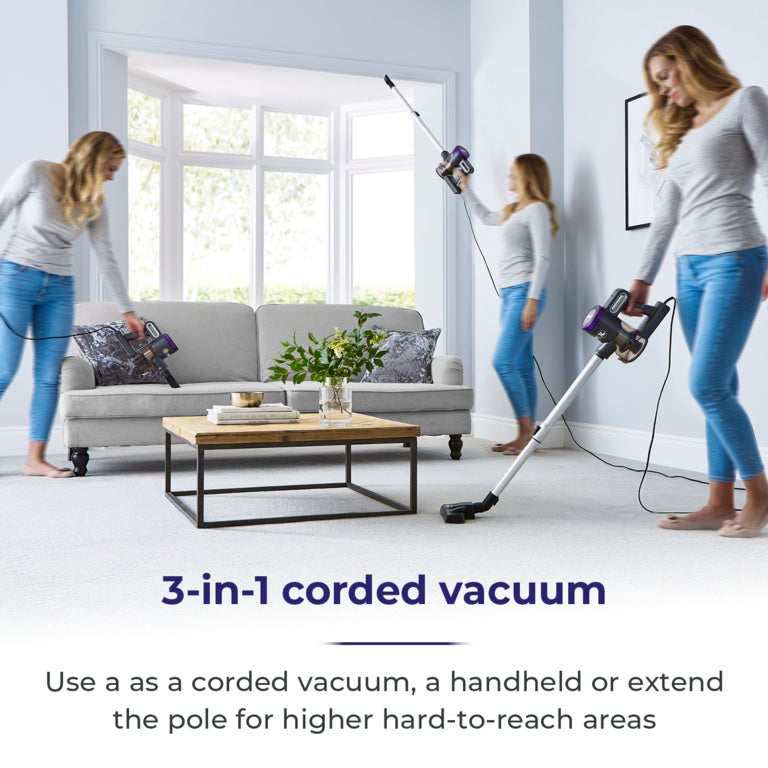 Tower XEC20 Plus 3 in 1 Corded Pole Vacuum