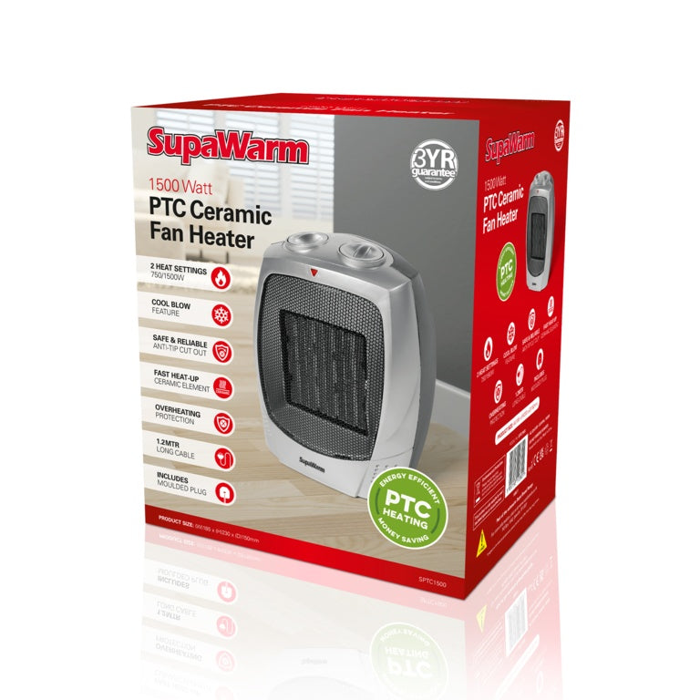 SupaWarm Ptc Ceramic Tower Heater