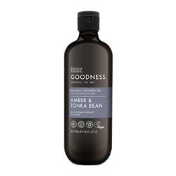 Baylis & Harding Shower Gel 500ml Amber & Tonka Bean