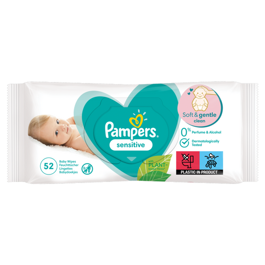 Pampers Baby Wipes Pack 52