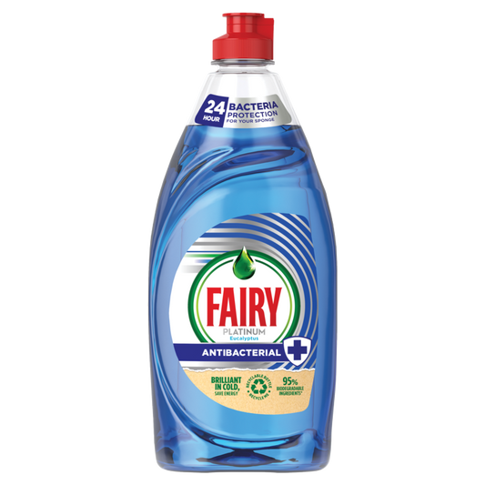Fairy Platinum Anti Bacterial Washing Up Liquid 520ml