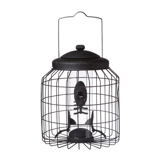 Ambassador Heavy Duty Black Squirrel Proof Seed Feeder