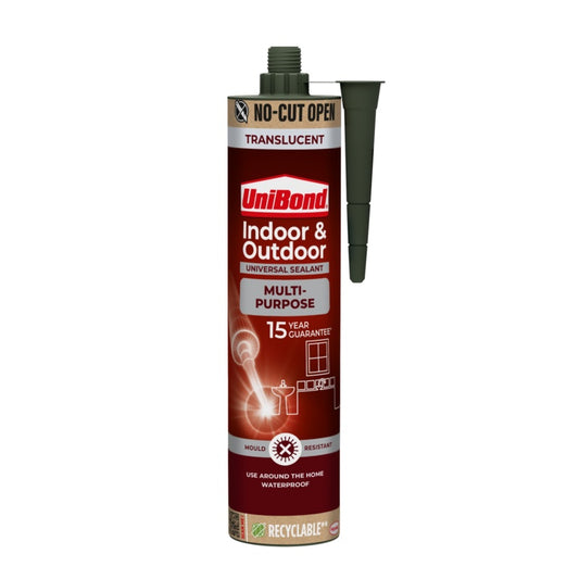 UniBond Indoor Multi Purpose Cartridge 274g Translucent