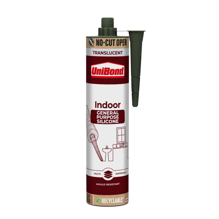 UniBond Indoor General Purpose Sealant Cartridge 273g Translucent