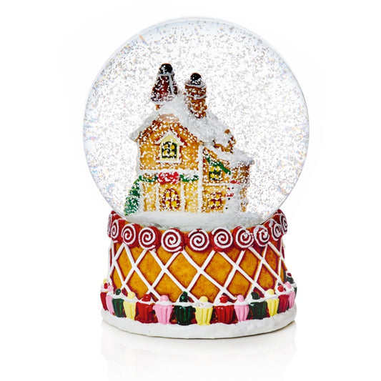 Premier Gingerbread House Waterglobe 80mm