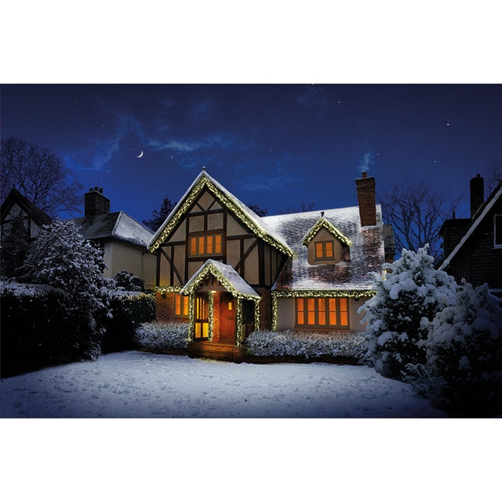 Premier 5000 LED Multi Action Cluster Brights With Timer Warm White /Green Cable