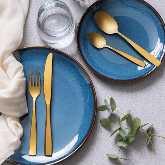 Mason Cash Reactive Blue Dinner Plate 26.5cm