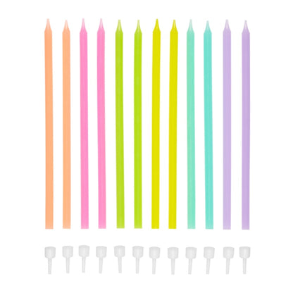Tala 12 Neon Bright Candles