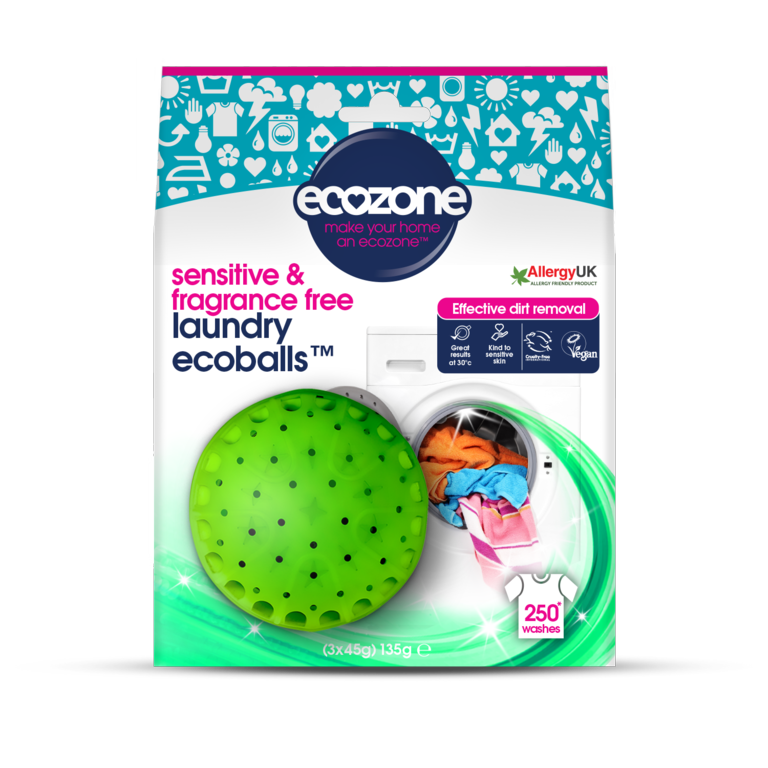 Ecozone Laundry Ecoballs Fragrance Free