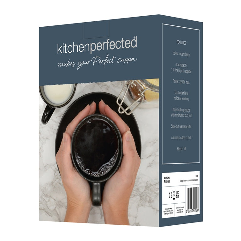Kitchen Perfected 1.7L Cordless Kettle 2.2KW