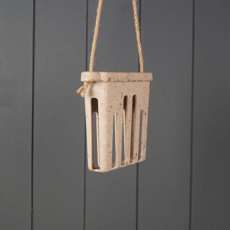 Earthy Sustainable Suet Cake Feeder