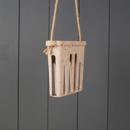 Earthy Sustainable Suet Cake Feeder
