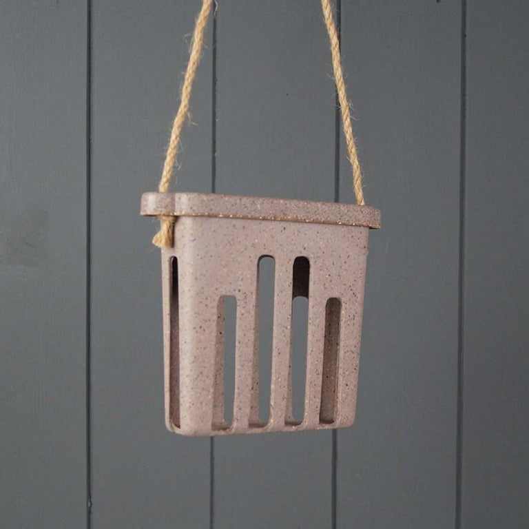 Earthy Sustainable Suet Cake Feeder