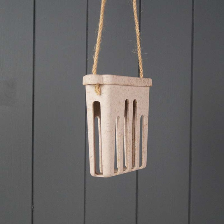 Earthy Sustainable Suet Cake Feeder