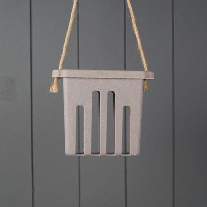 Earthy Sustainable Suet Cake Feeder