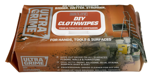 Ultragrime Life DIY Cloth Wipes XXL 80 Pack
