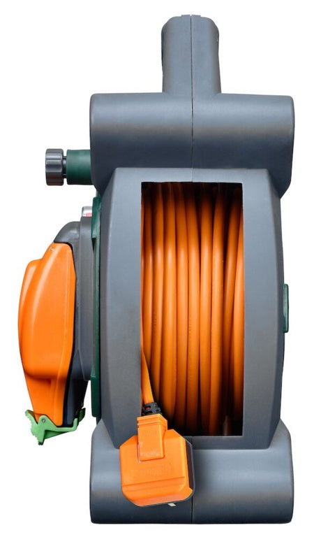 Masterplug Cable Reel 2 Gang