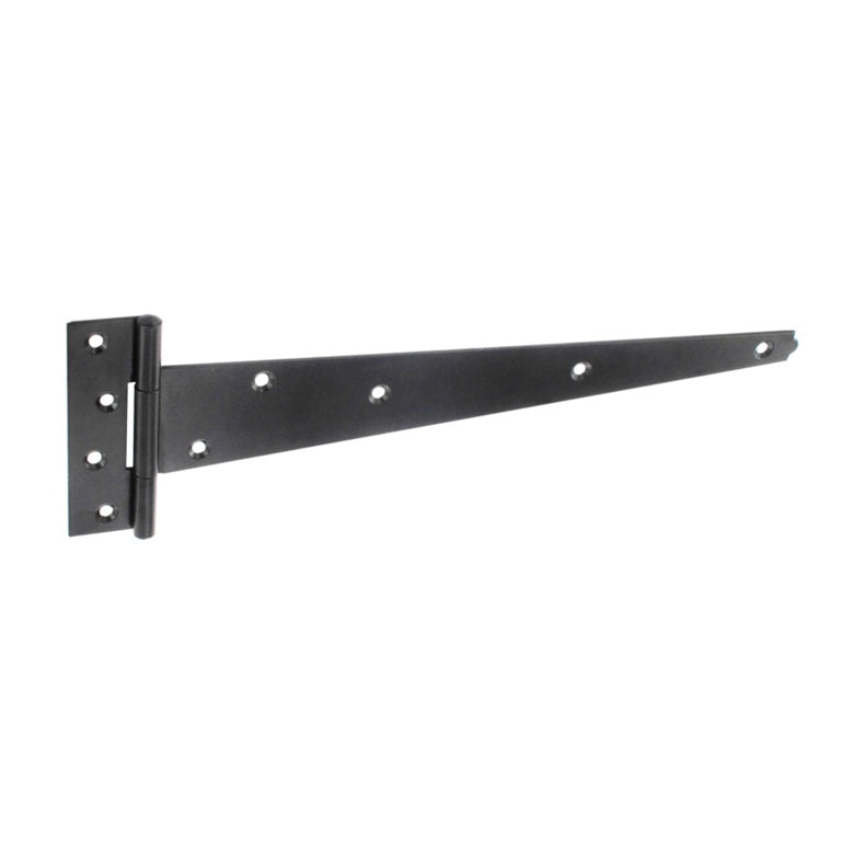 Securit Heavy Black Tee Hinges (Pair) 300mm (12)