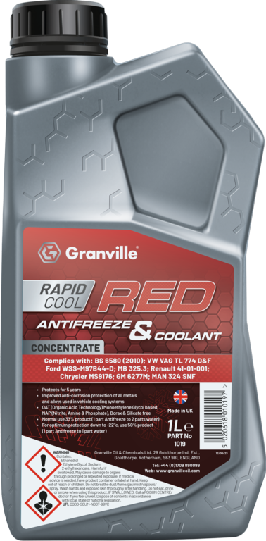 Red Anti-Freeze