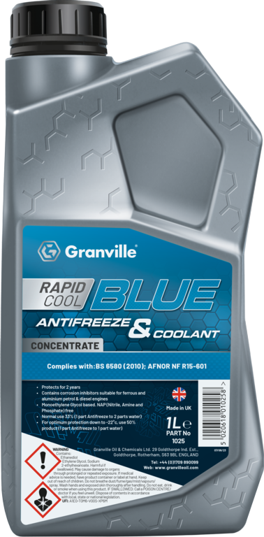 Granville Blue Anti-Freeze 5L