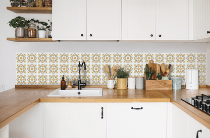 d-c-fixÂ® Self Adhesive Wall Tile Nadia Gold