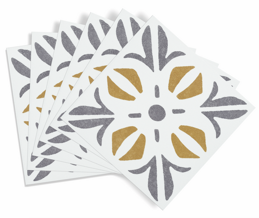 d-c-fixÂ® Self Adhesive Wall Tile Cuba Gold