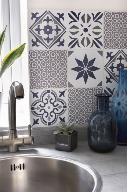 d-c-fixÂ® Self Adhesive Wall Tile Lina Grey