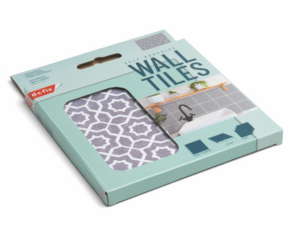 d-c-fixÂ® Self Adhesive Wall Tile Lina Grey