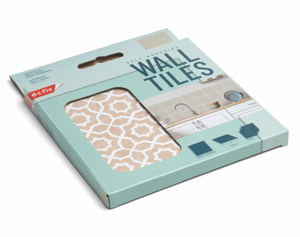 d-c-fixÂ® Self Adhesive Wall Tile Lina Beige
