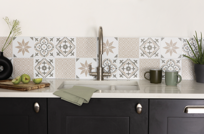 d-c-fixÂ® Self Adhesive Wall Tile Jamila Olive