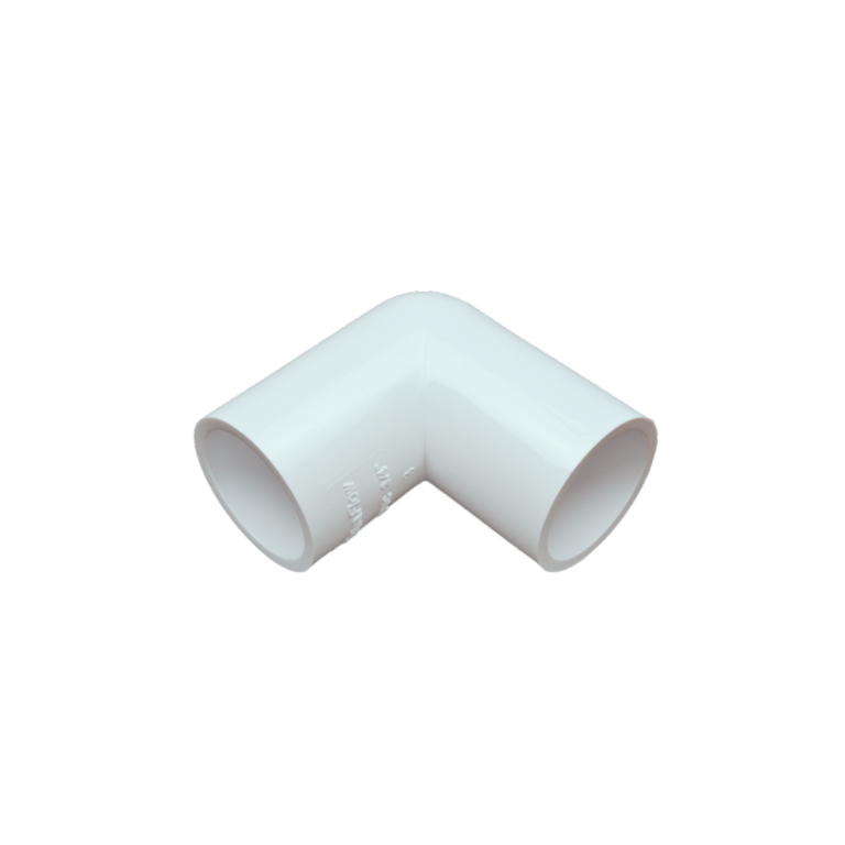 Davant Overflow Knuckle 90Â° Bend White Pack 10