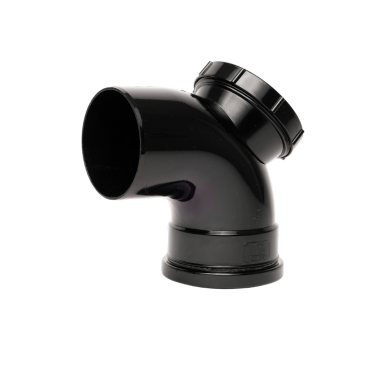 Davant Single Socket Access 92.5Â°Bend Black
