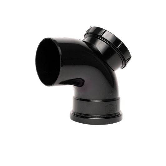 Davant Single Socket Access 92.5Â°Bend Black